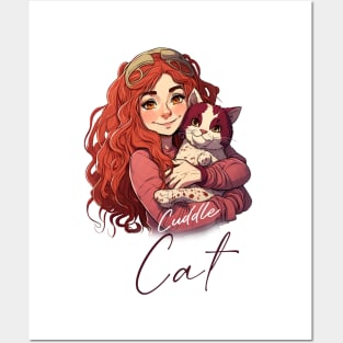 Cuddle Cat Posters and Art